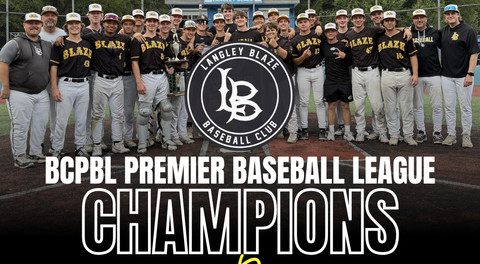 Three-Peat! Langley Blaze Capture Third Straight BCPBL Premier League Championship