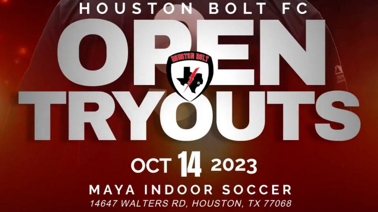 News HOUSTON BOLT 2023 OPEN TRYOUTS DATE CONFIRMED Houston Bolt