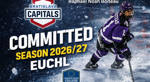 Raphael-Noah Boiteau Transfers from NCAA Division III to Join Bratislava Capitals