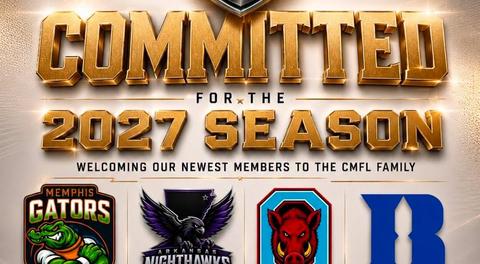 CFML adds four teams for 2027