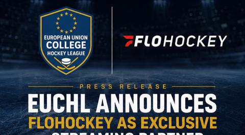 EUCHL Selects FloHockey as Exclusive Global Streaming Partner