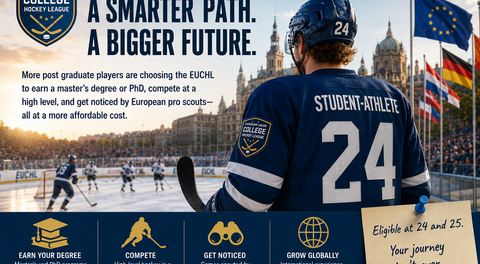 EUCHL Emerging as Premier Destination for Postgraduate Student-Athletes
