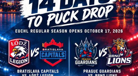 14 DAYS TO PUCK DROP: EUCHL REGULAR SEASON READY TO MAKE HISTORY
