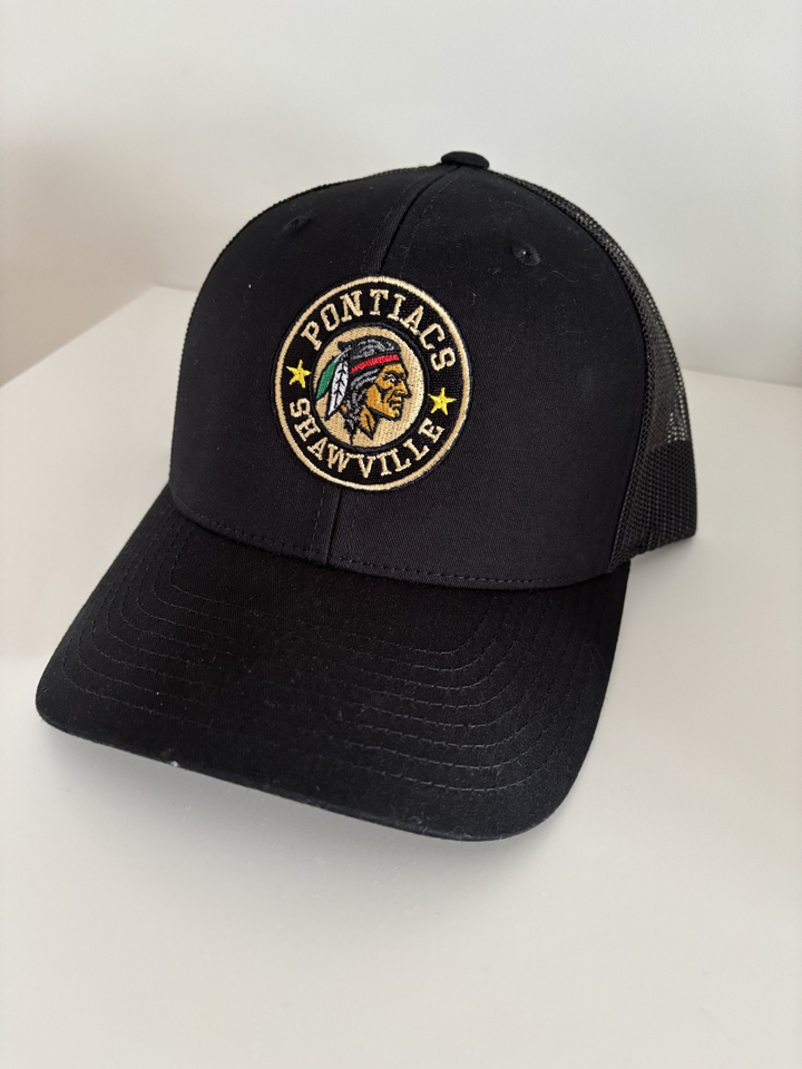 Trucker Black Stitched