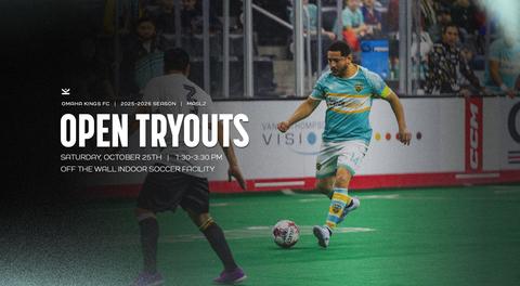 Omaha Kings FC 2025-26 Season Tryouts – MASL2