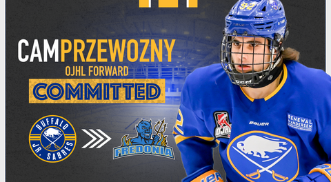 OJHL's Przewoźny Commits to Fredonia
