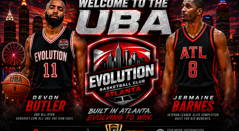 WELCOME TO THE UBA, EVOLUTION ATLANTA!
