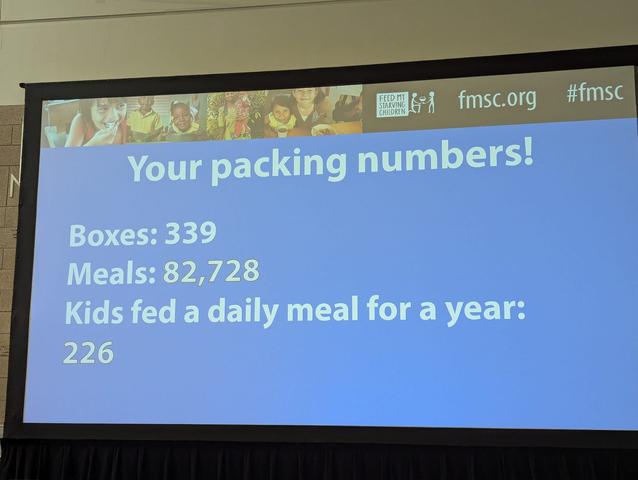 MCHA packed 12 of these boxes!