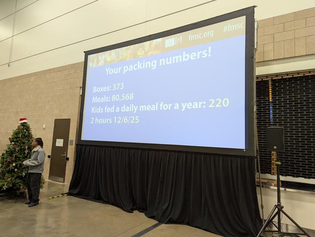 MCHA packed a full pallet of boxes this year!