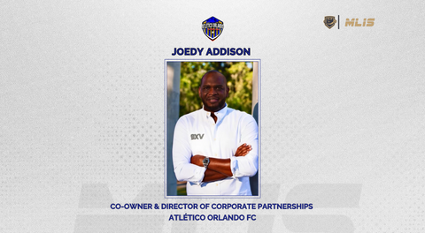 Atlético Orlando FC welcomes Joedy Addison to Ownership Group