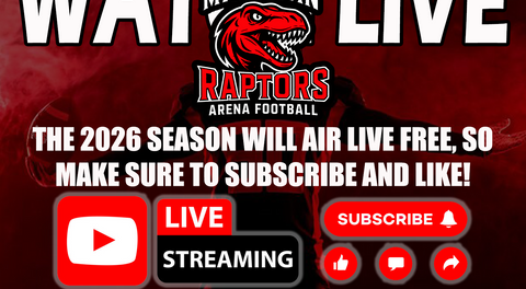 Michigan Raptors Announce Full Live Game Coverage on Official YouTube Channel