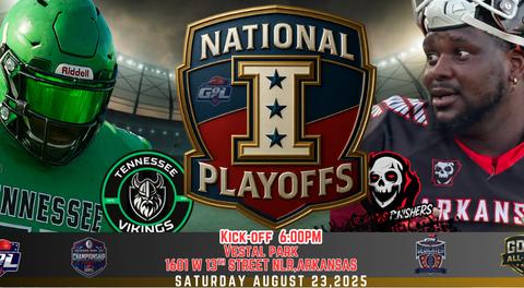Semifinal Preview:Playoffs Tennessee Vikings vs. Arkansas Punishers (August 23)