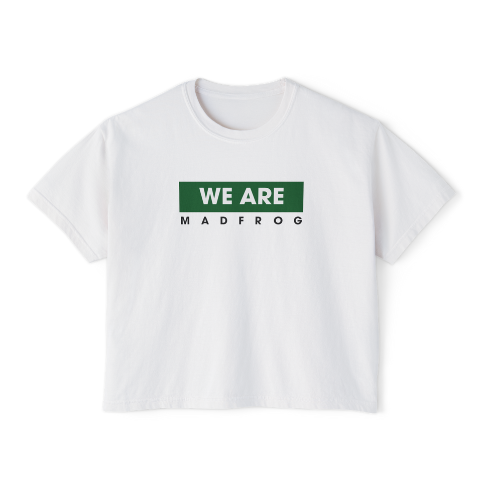 WE ARE MADFROG Boxy Tee