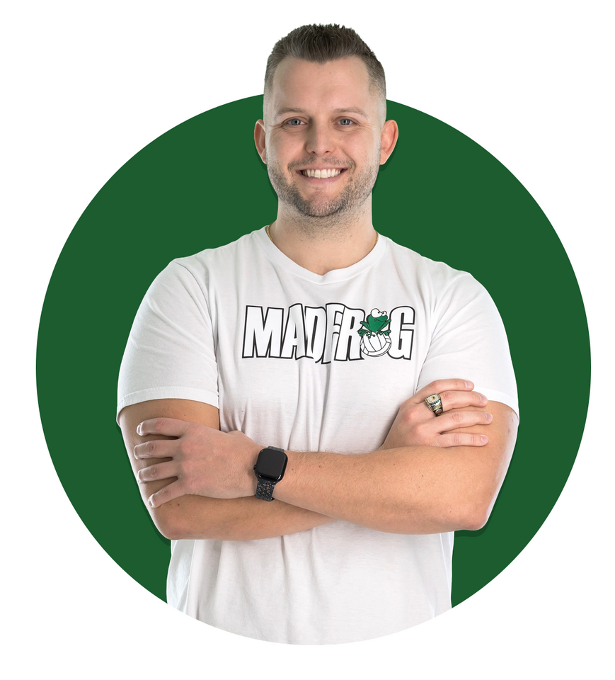 Coach Adam Cribbs