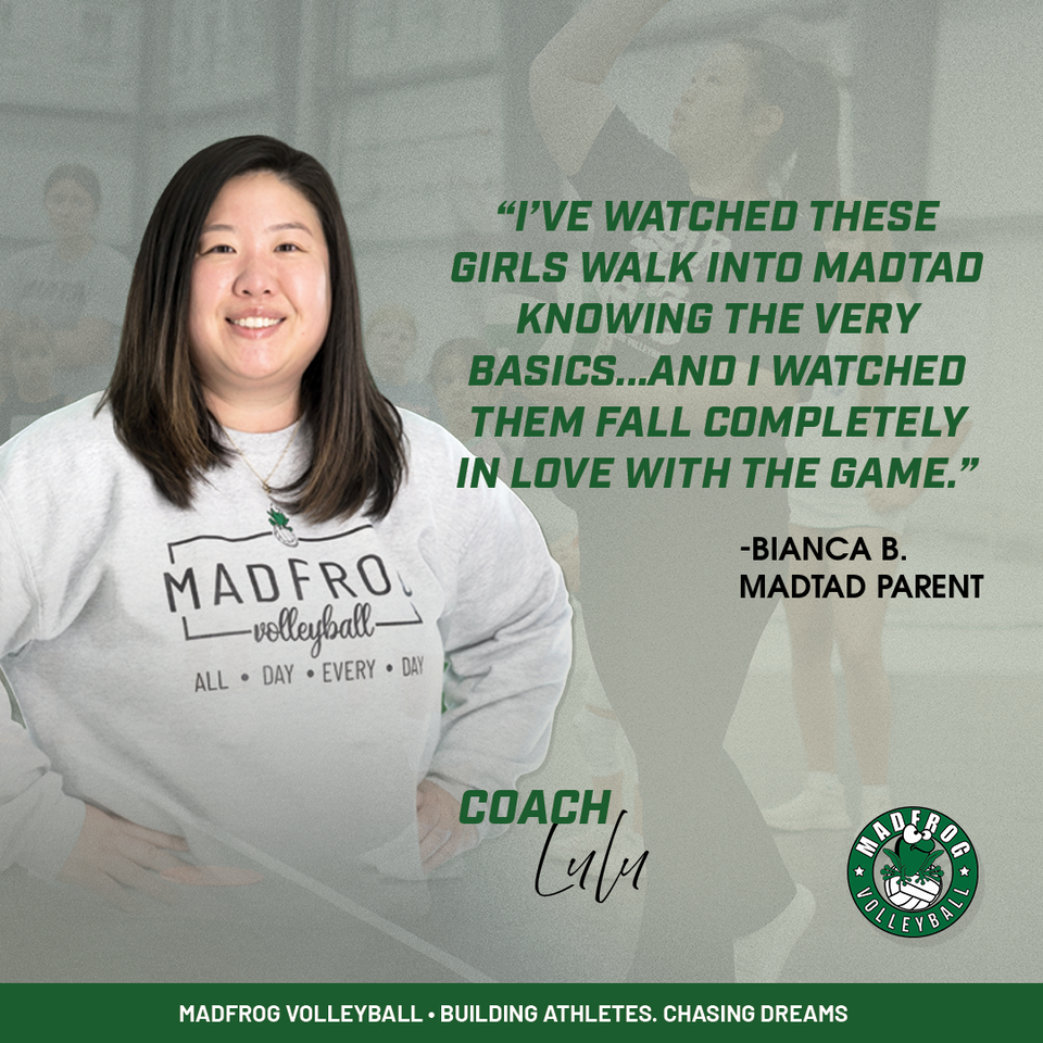 MadTad parent testimonial with Coach Lala: girls fall in love with the game