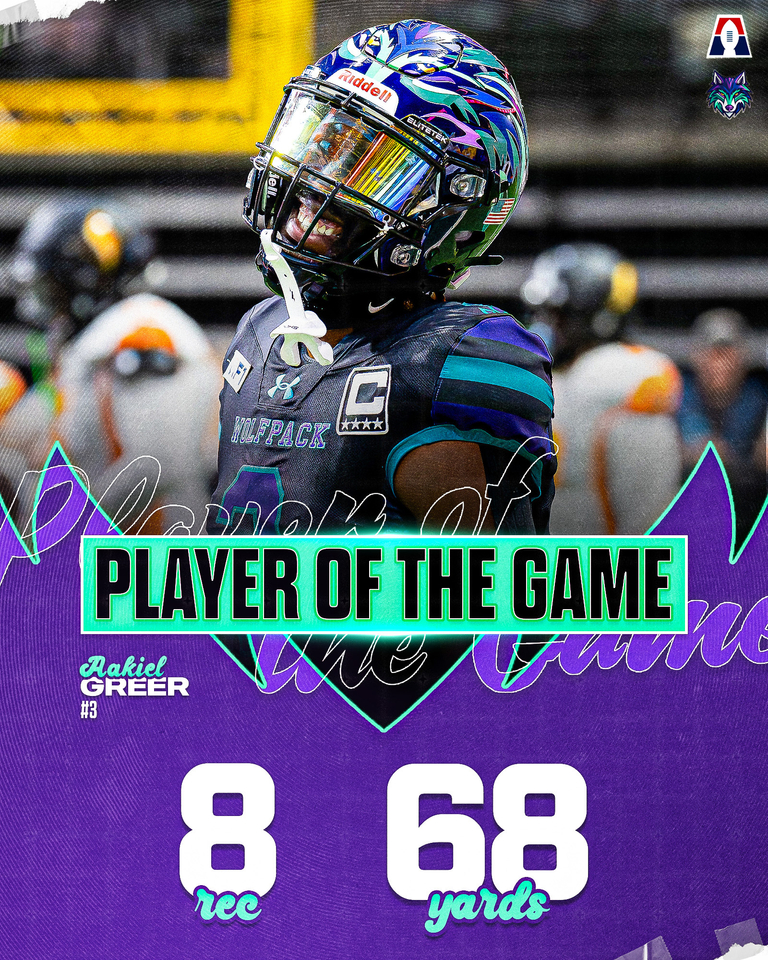 Washington Wolfpack Week 3 Player Of The Game: Aakiel Greer