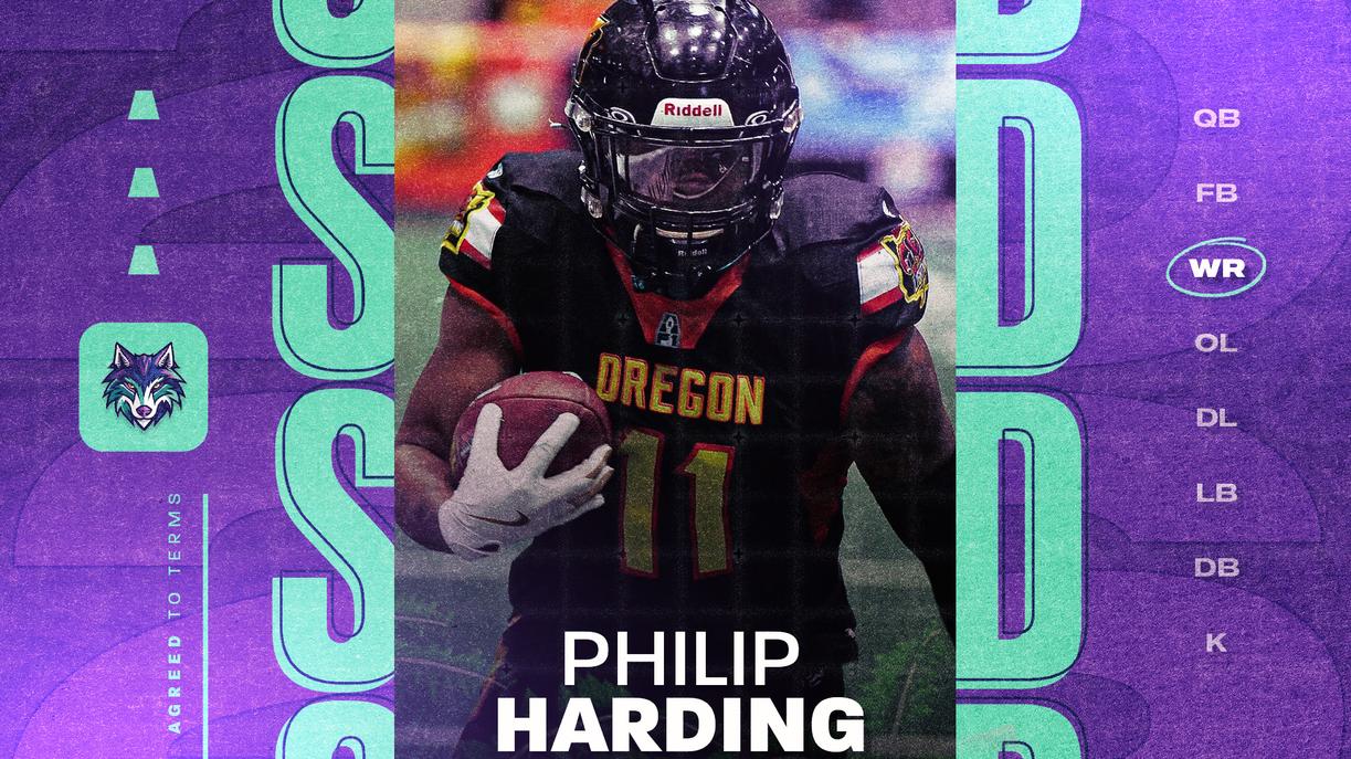 Philip Harding Meet the Wolfpack: Philip Harding - Wide Receiver - Washington Wolfpack
