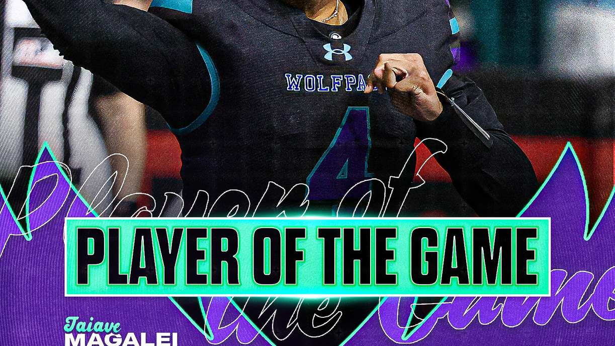 Washington Wolfpack Week 4 Player Of The Game Jaiave Magalei ...