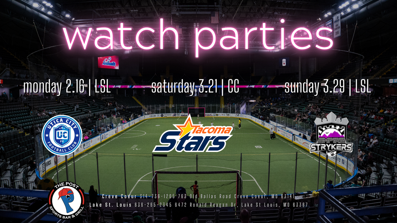 STL Ambush Watch Party Dates - 2/16/26 , 3/21/26 , 3/29/26