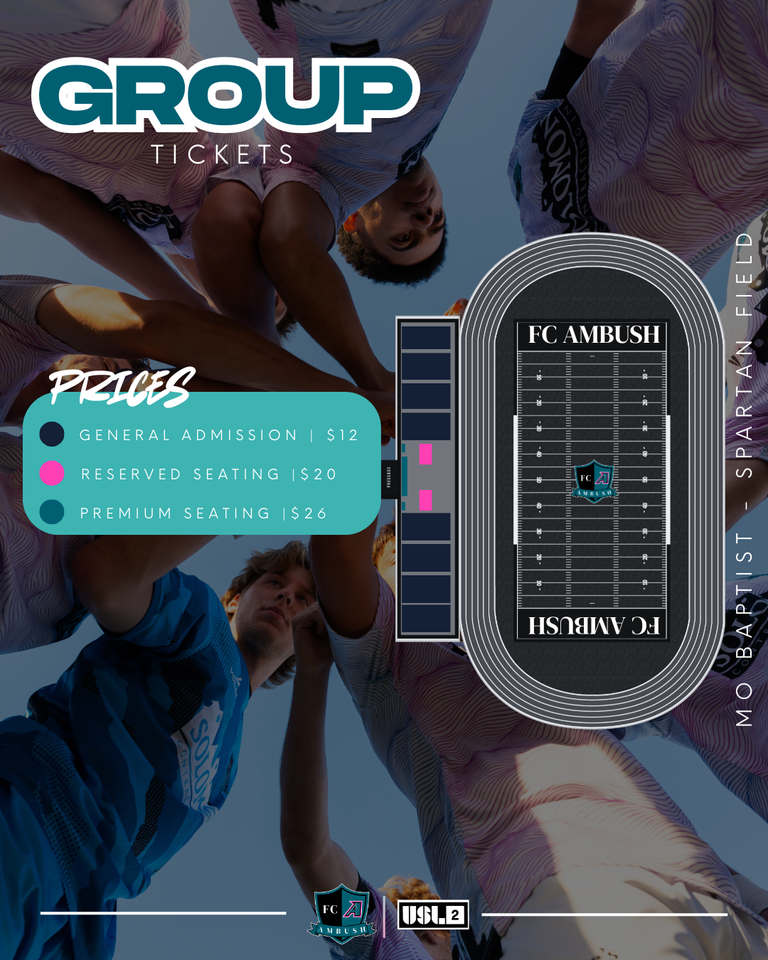 FC Ambush Group Tickets Flyer