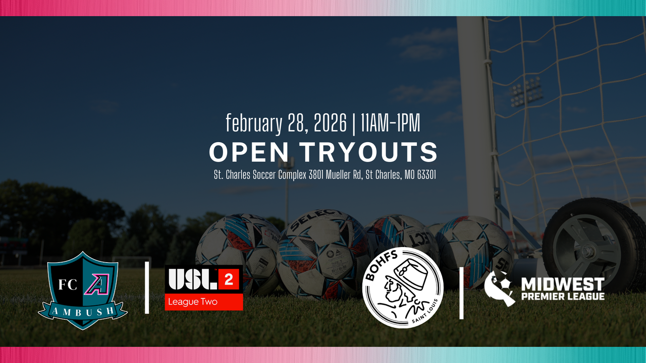 Open Tryout Flyer with details