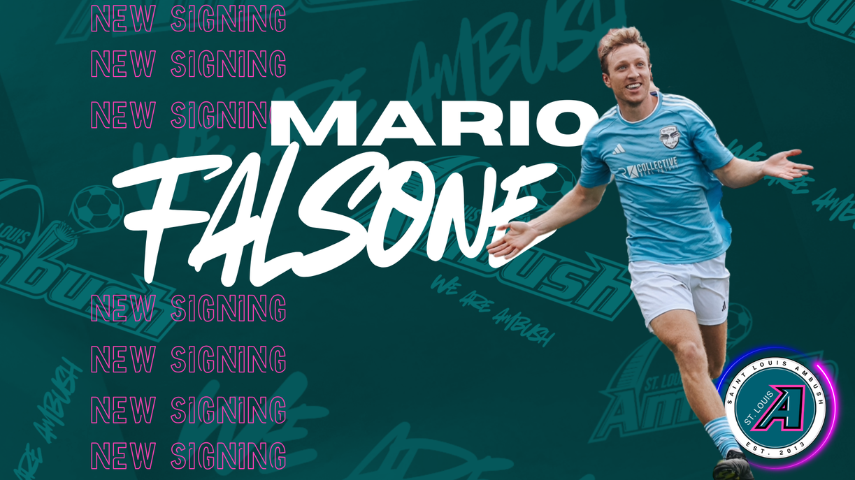 Mark Falsone Rochester News: AMBUSH SIGN FORWARD MARIO FALSONE - St. Louis Ambush