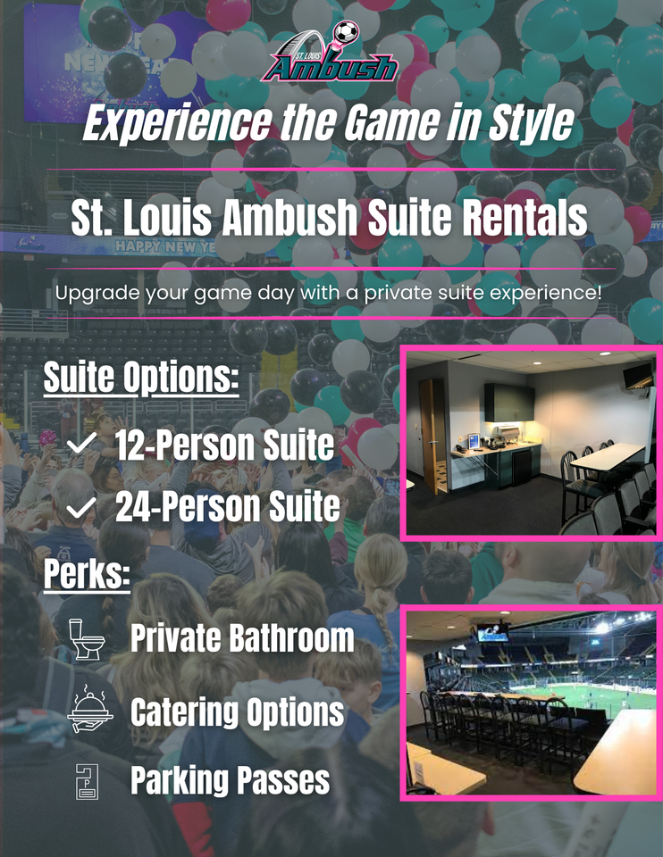 Flyer with information on Ambush suites