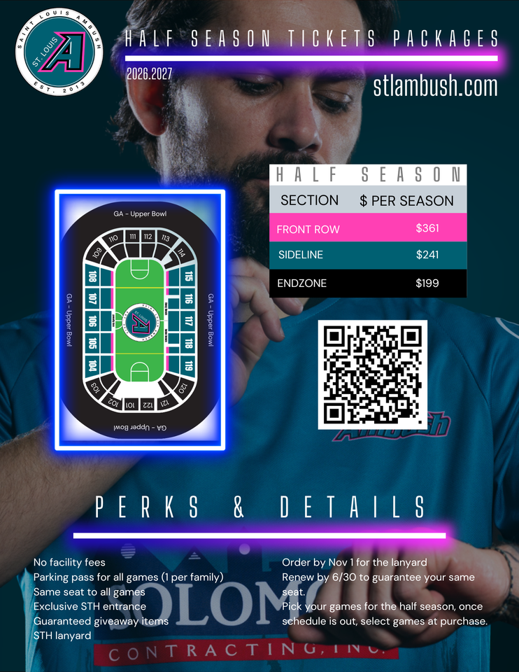 Image of Season Ticket packages with perks & Details