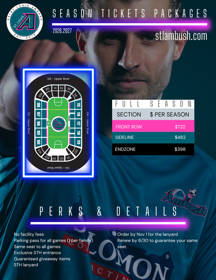 Image of Season Ticket packages with perks & Details