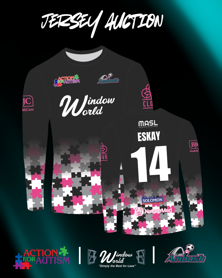 STL AMBUSH Window World Jersey Auction