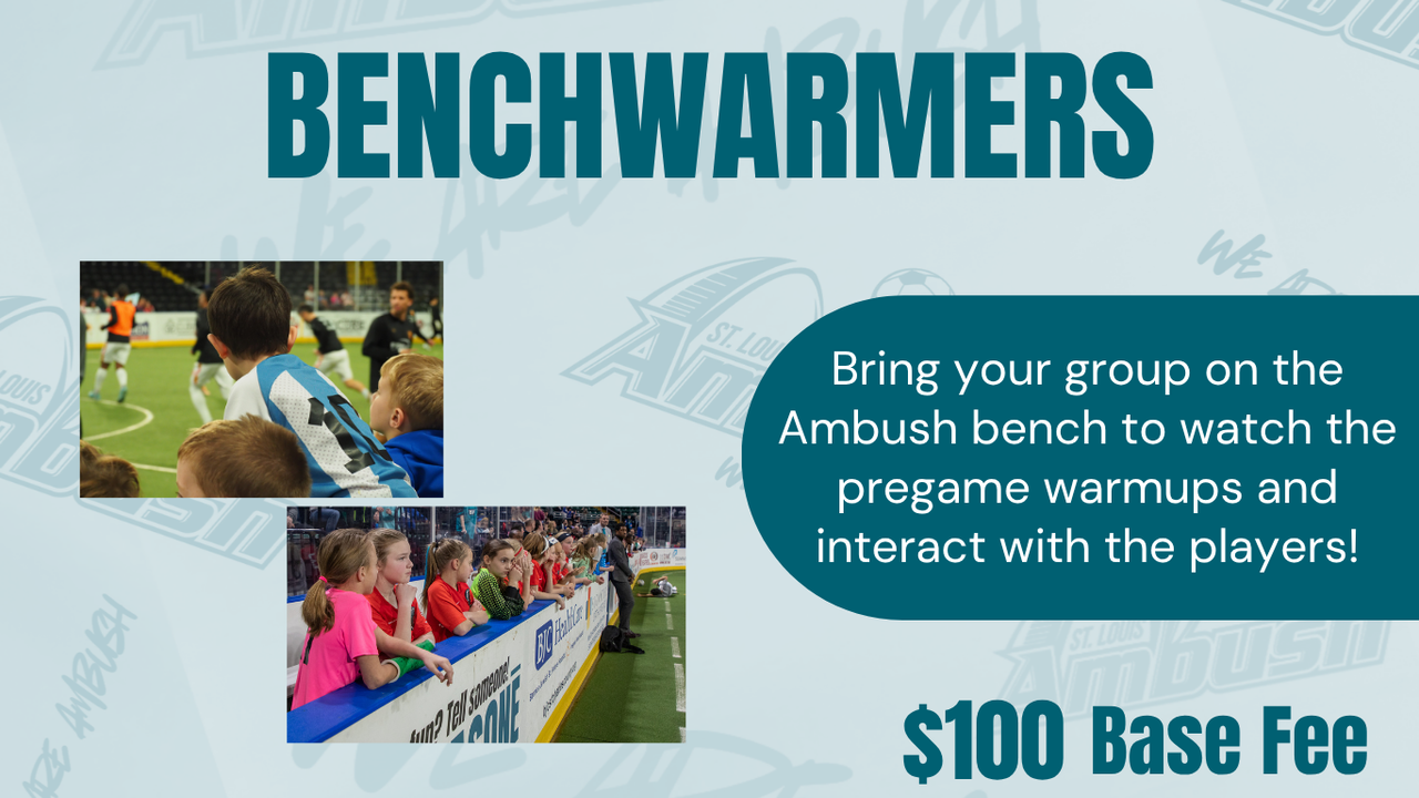 Benchwarmers experience flyer
