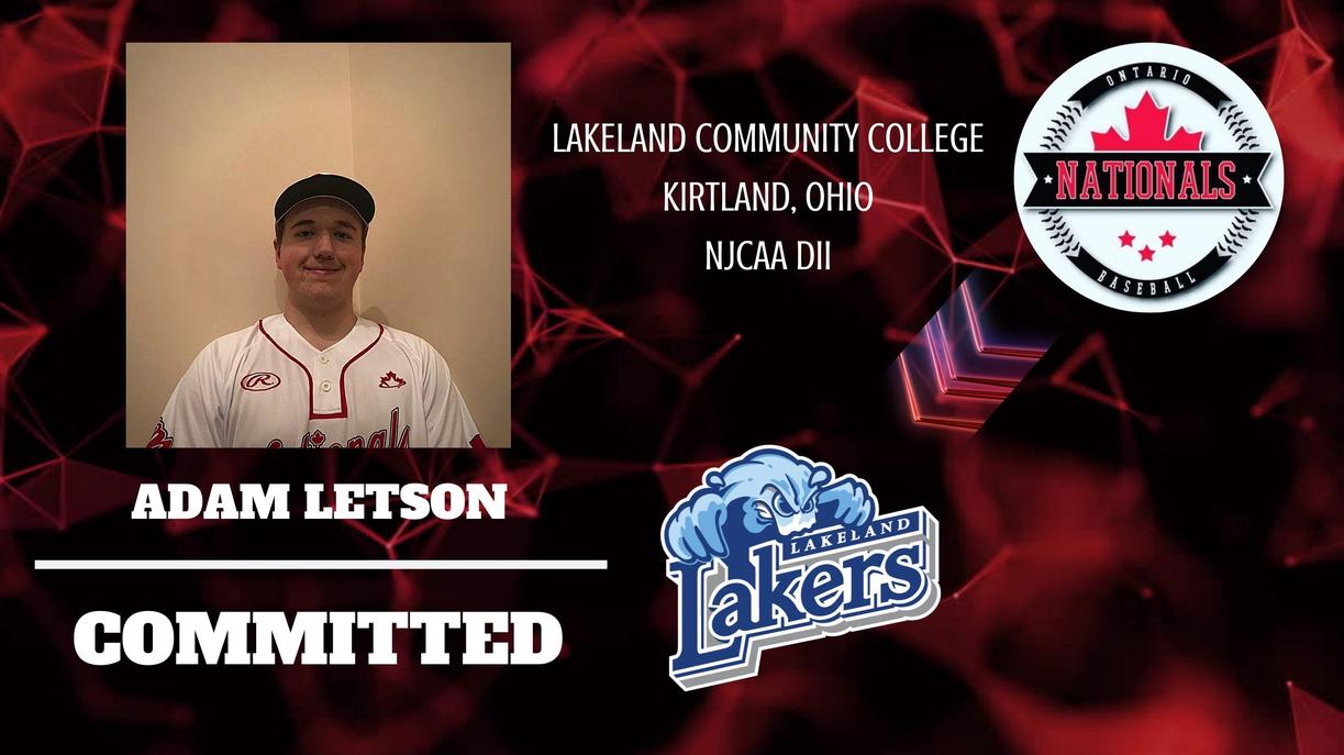 News: Letson commits to Lakeland CC - Ontario Nationals