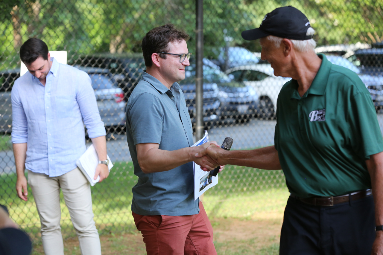 Alex Thompson (left) and Bruce Adams (right) by Mark Thalman