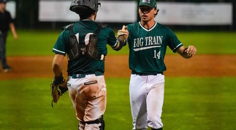 Hoagland Shines in 6-4 Big Train Comeback Victory Over Aces