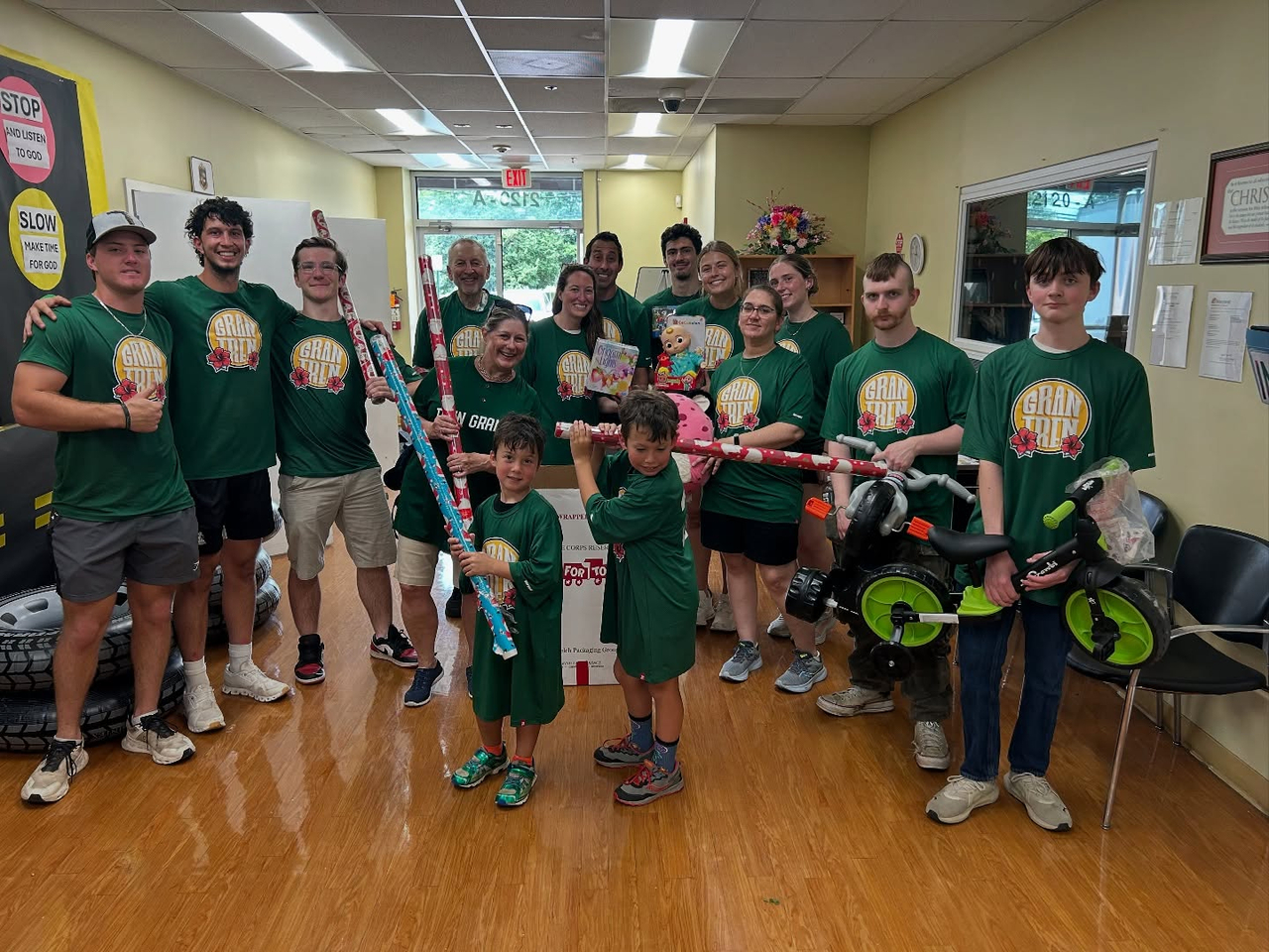 Volunteers at Rainbow Community Development Center