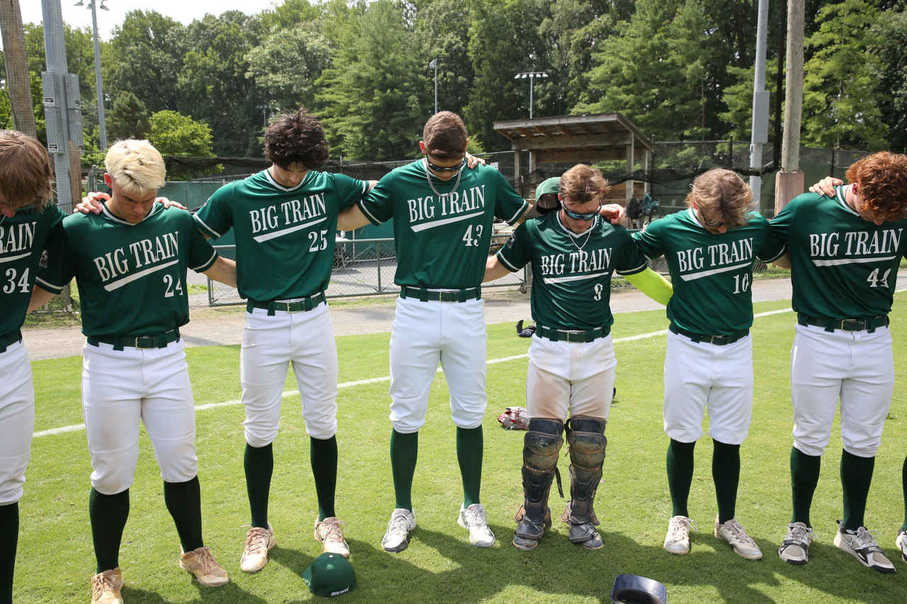 Pregame huddle