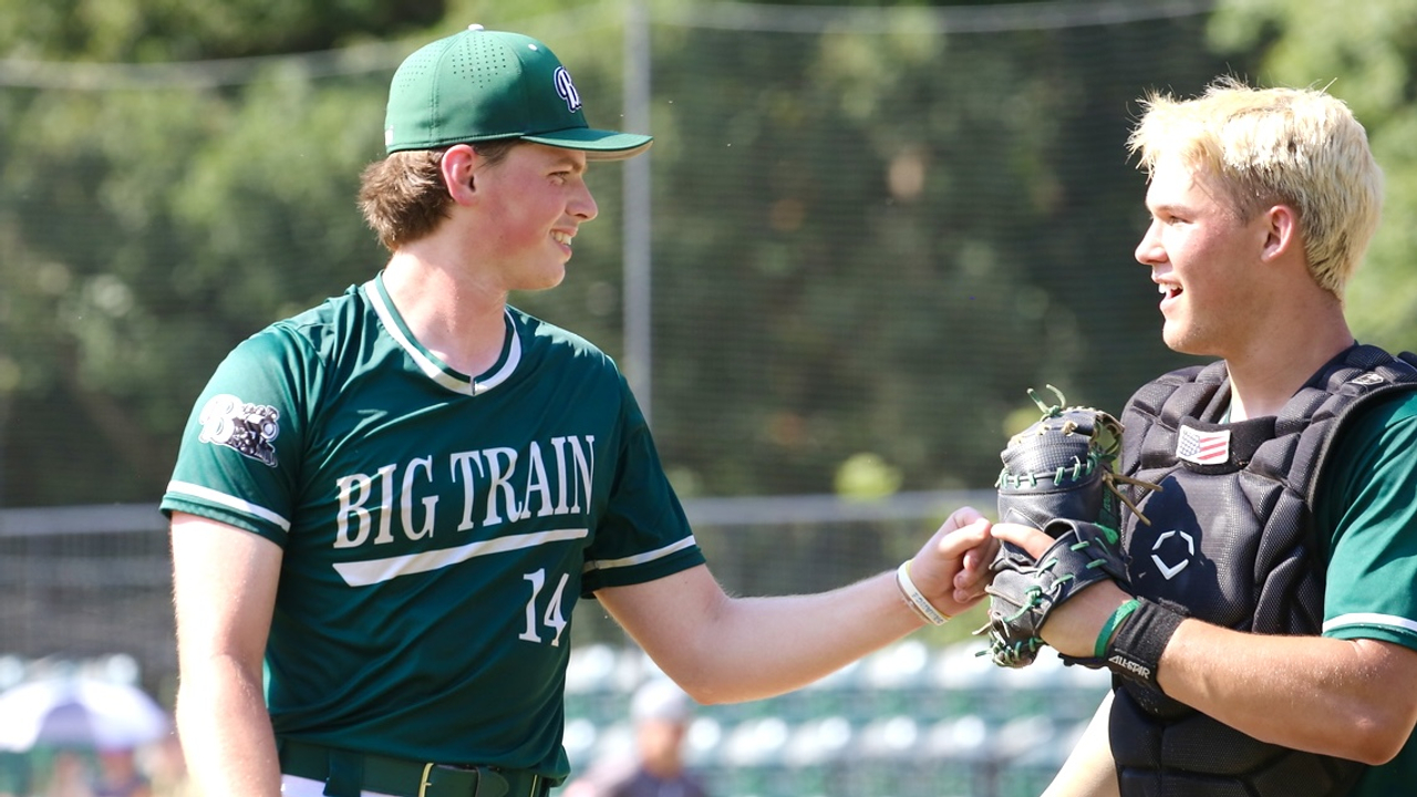 Russell Petersen (left) and JJ Hand by Mark Thalman