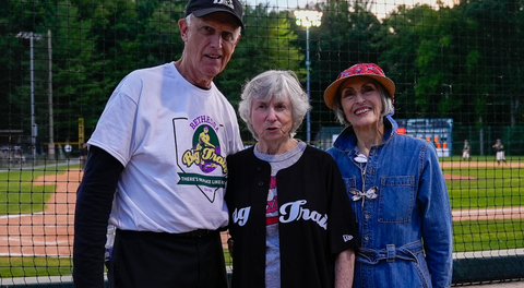 Big Train celebrates Community Heroes and Povich Family, Puts on Opening Night Show