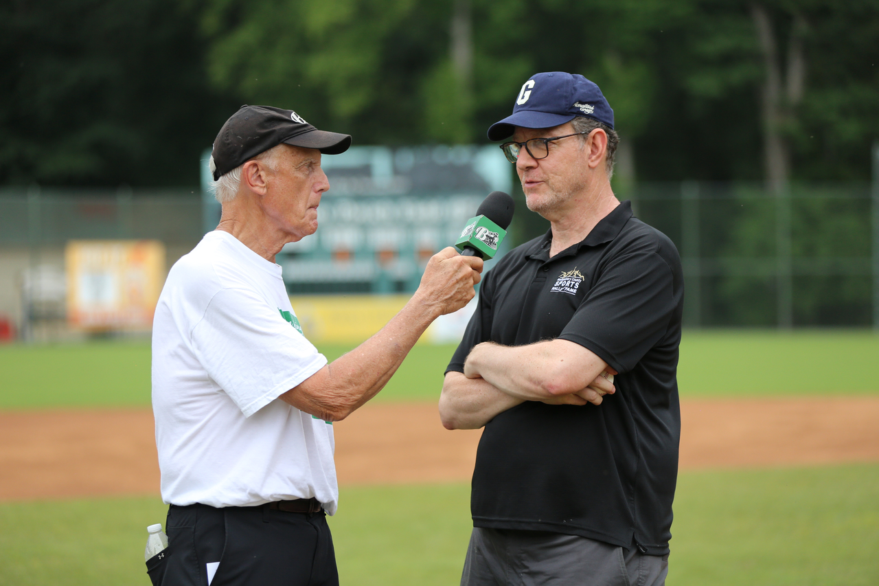 Yasharoff (right) and Bruce Adams by Mark Thalman